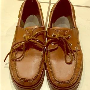 Men’s leather Rockport shoes sz 10